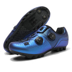 Cycling Shoes Outdoor Riding Shoes Non-Lock Rubber Sole Road Sole Mountain Sole Outdoor Cross-Border Popular Double Buckle Lock Shoes