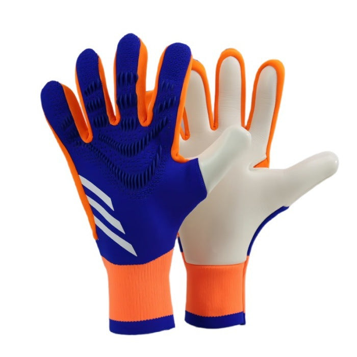 Factory Supply New Football Goalkeeper Gloves Thickened Non-Slip Latex Goalkeeper Gloves Children's Adult Gloves
