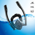 2025 new diving mask anti-fog anti-choking swimming snorkeling mask breathing separation double tube full dry breathing tube