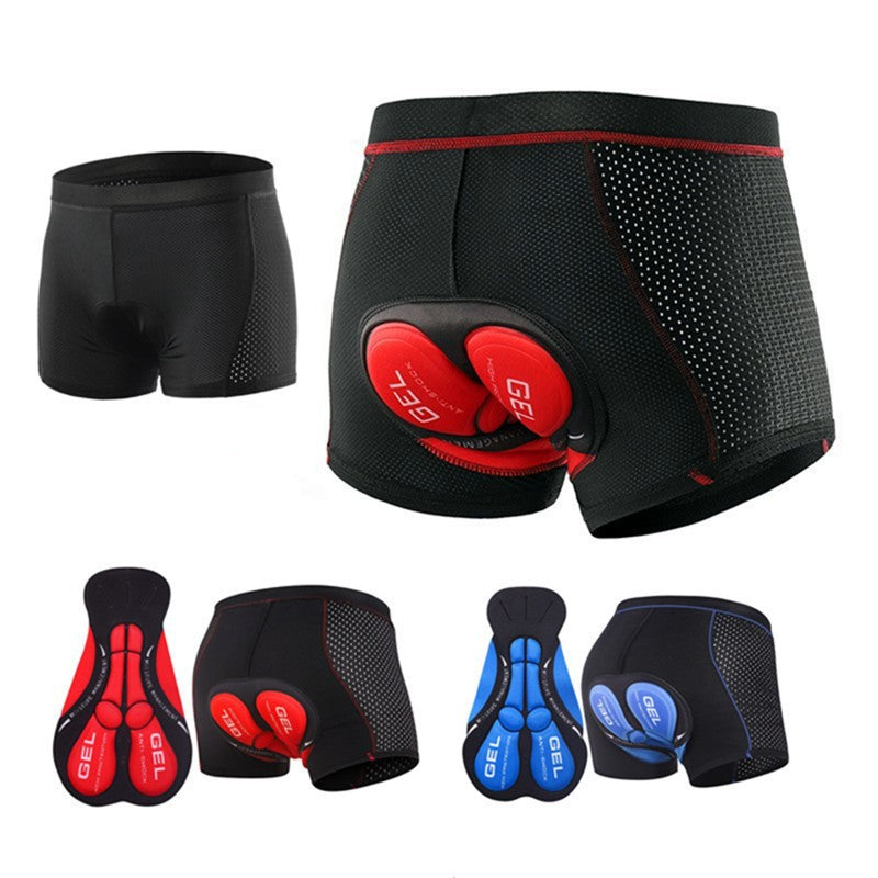 New Cycling Underwear, Thickeneded Breathable Silicone Moisture-Wicking Cycling Clothing, Four-Season Quick-Drying Cycling Pants