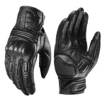 Motorcycle riding gloves leather autumn and winter retro warm anti-fall Knight motorcycle equipment Four Seasons windproof gloves