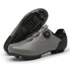 Bicycle Shoes, Cycling Shoes, Men's and Women's Road Bike Lock Shoes, Mountain Bike Assist Shoes, Hard-Soled, Lightweight, Breathable, Outdoor