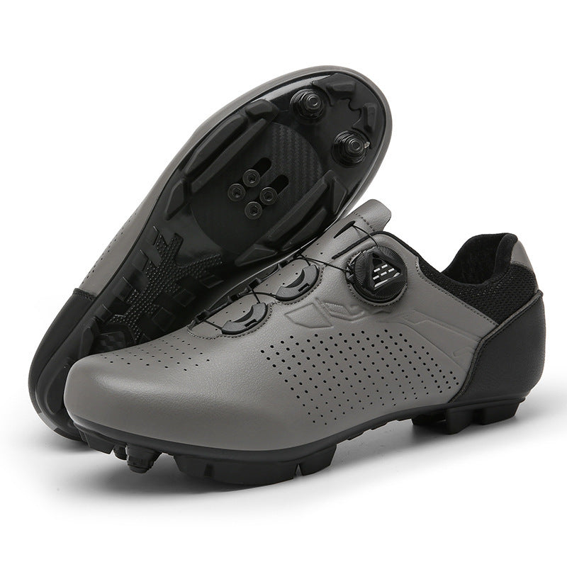 Bicycle Shoes, Cycling Shoes, Men's and Women's Road Bike Lock Shoes, Mountain Bike Assist Shoes, Hard-Soled, Lightweight, Breathable, Outdoor