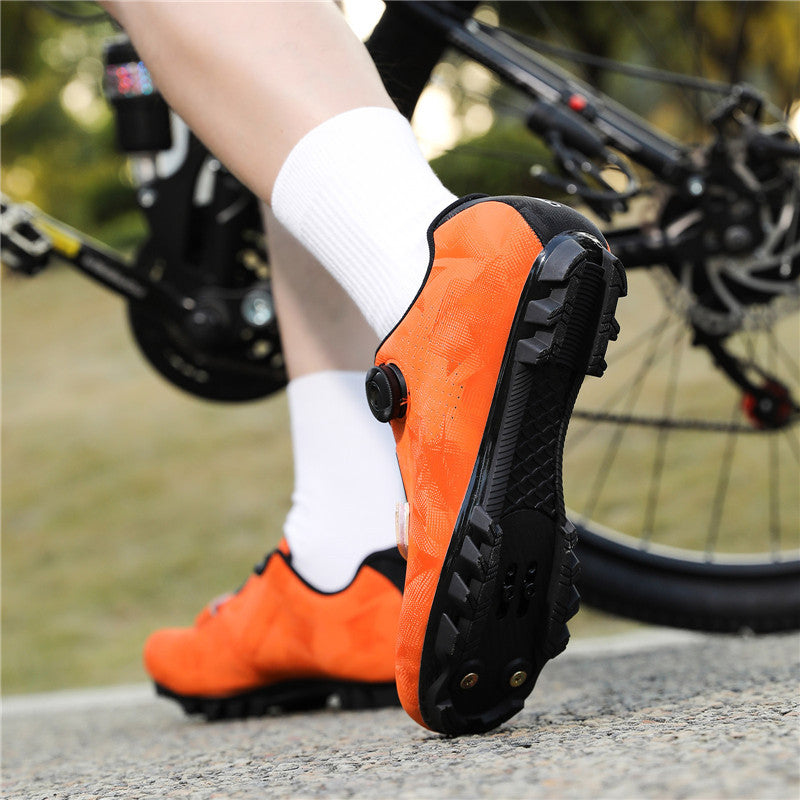 New Mountain Cycling Shoes, Moped Road Lock Shoes, Outdoor Sports Cycling Equipment, Breathable Men's and Women's Cycling Shoes