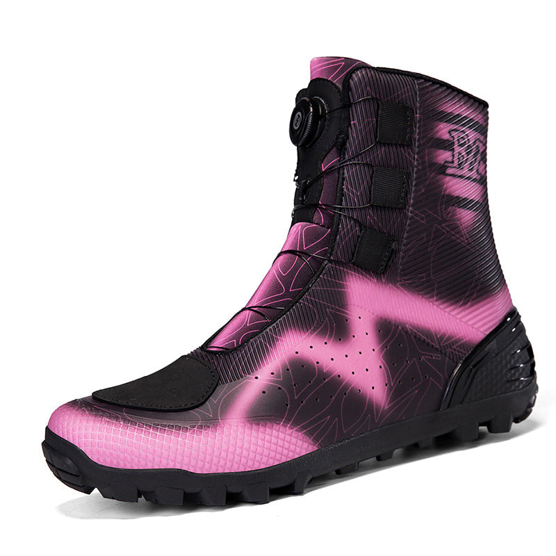 Motorcycle Boots Cross-Border Waterproof High-Top Men's Large Size Outdoor Motorcycle Riding Non-Slip Protective Wear-Resistant Motorcycle Shoes