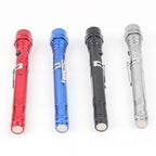3 lamp pickup strong magnetic iron absorption tensile steel pipe metal hose arbitrary bending LED multi-function work flashlight