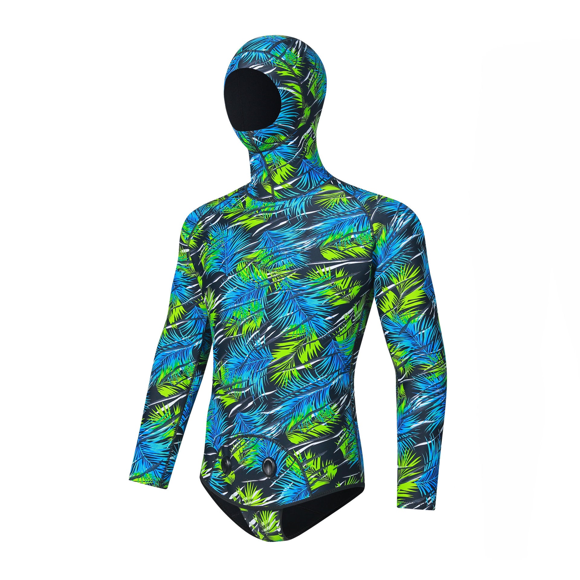 Split Diving Suit 3mm Deep Snorkeling Swimming Long Sleeve Cold-proof Warm Elastic Surf Fishing Jellyfish Suit Fish Hunting Suit