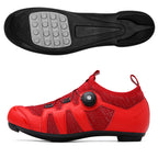 Cross-border plus size field mountain cycling shoes moped road lock shoes sports events bicycle high resistance lock shoes for men and women