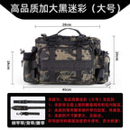 New Fishing Gear Luya Bag Waist Bag Crossbody Multifunctional Storage Bag Waterproof Bag Large Capacity Fish Rod Bag Accessories Bag