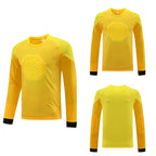 2025 Football Goalkeeper suit Long Sleeve Competition Training Team Uniform Breathable Children's Cross-border Foreign Trade Jersey Printable