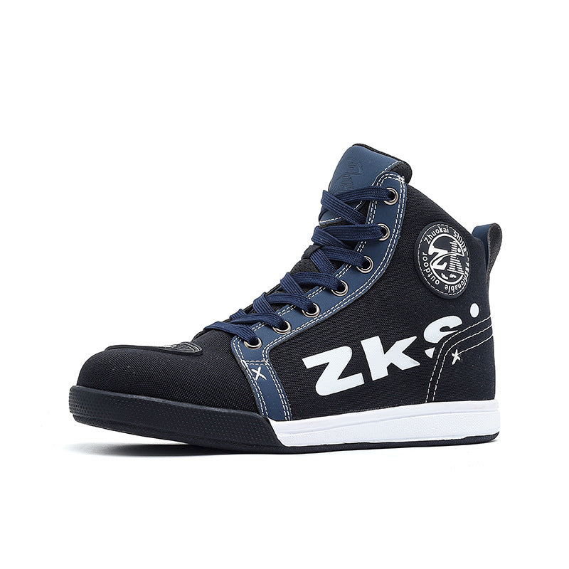 Cross-border motorcycle riding shoes motorcycle boots four seasons breathable anti-fall knight equipment road racing shoes parkour shoes four seasons