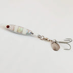 Spanish mackerel iron plate small fat man iron plate luya bait speed sink with sequin hook mackerel cannonball yellow bonito sea fishing shore throwing boat fishing
