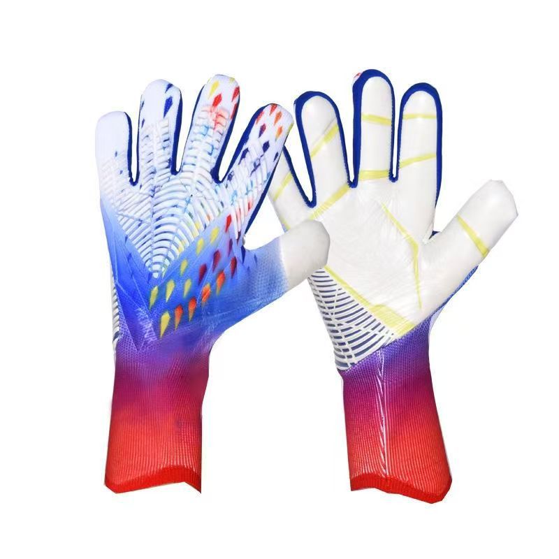 Falcon Football Professional Adult Children Latex Finger Free Comfortable Breathable Wear-Resistant Thickened Goalkeeper Gloves Goalkeeper