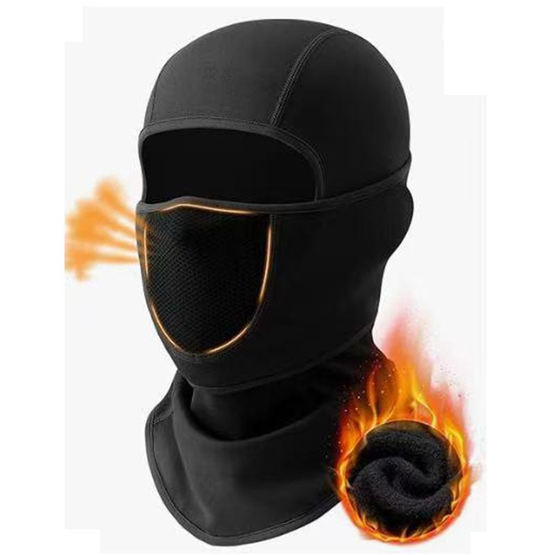 Cross-Border New Product Movable Ski Cold-Proof Mask Integrated Hat Winter Warm Motorcycle Liner Cold-Proof One-Piece Hat