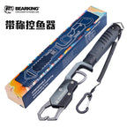 Bear king aluminum alloy road pliers rotatable with weighing fish controller metal multifunctional hook pliers wire cutting pliers