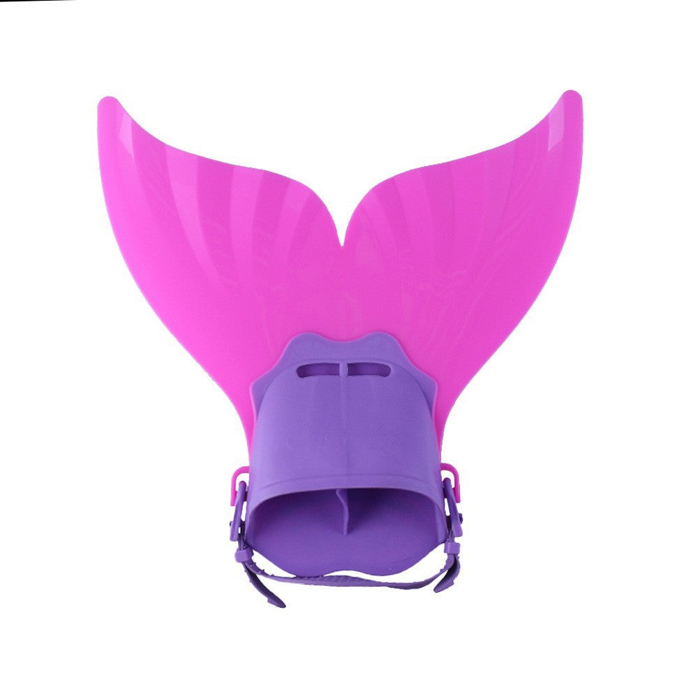 Factory direct supply Net Red new single flippers adult children flippers mermaid conjoined flippers swimming equipment