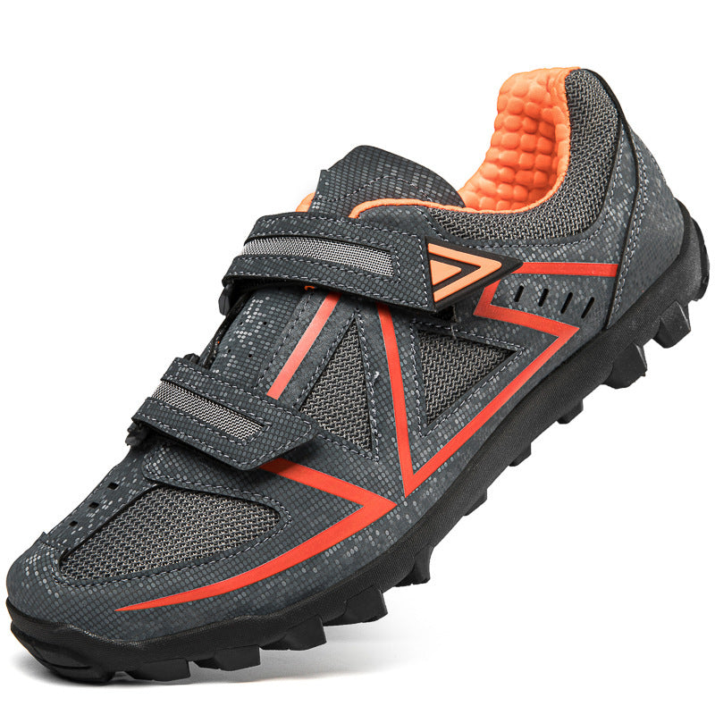 210850 Cross-Border Men's and Women's Outdoor Leisure Lock-Free Shoes Road Bike Mountain Bike Cycling Shoes Couple's Bicycle Shoes