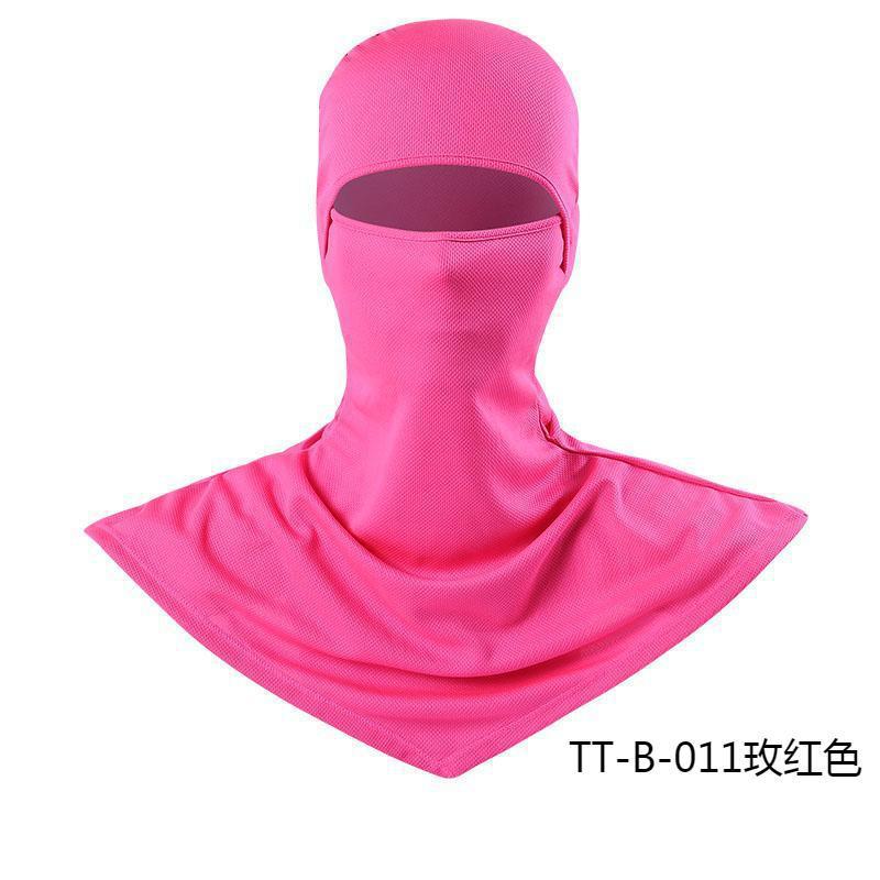 Summer Fishing Full Face Sun Protection Mask Outdoor Dustproof and Anti-Uv Hood Breathable Quick-Drying Sweat-Absorbent Cycling Hood