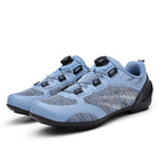 Cross-Border Foreign Trade Mesh Breathable Bicycle Shoes Cycling Shoes Men's and Women's Road Bike Lock Shoes Mountain Bike Shoes Wholesale