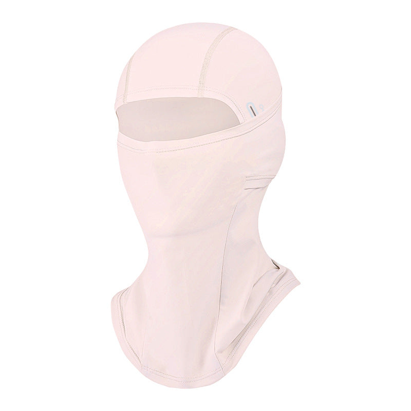 Motorcycle Headgear Delivery Staff Meal Delivery Riding Mask Neck Protection Scarf Sunscreen Headgear Ice Silk Riding Sunscreen Mask