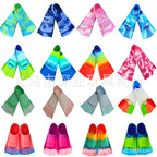 Swimming Fins Freestyle Silicone Short Fins Children's Diving Fins Training Diving Equipment Wholesale Silicone Fins