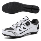 2023 Cross-border New Road Self-locking Riding Shoes Hard Sole Mountain Bike Shoes Power Bicycle Lock Shoes Men's Riding