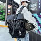 Basketball Bag Can Hold Sneakers, Backpack, Large-Capacity Roll-Top Backpack, Men's Fitness Bag, Student School Bag, Workwear Sports Bag