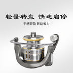 Cross-Border Manufacturer All-Metal Fishing Reel Spinning Reel Fishing Line Reel Lure Reel Spinning Reel Special Long-Distance Casting Spinning Reel