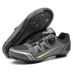 2023 Cross-border New Road Self-locking Riding Shoes Hard Sole Mountain Bike Shoes Power Bicycle Lock Shoes Men's Riding
