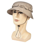 BENNI Hat Sun Protection Military Fan Tactical Hat Men's Outdoor Mountaineering Fisherman Hat Big-brimmed Sunshade Hat Round-brimmed Cowboy Hat