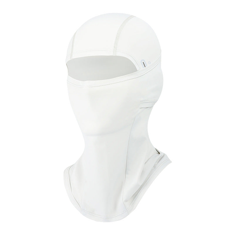Motorcycle Headgear Delivery Staff Meal Delivery Riding Mask Neck Protection Scarf Sunscreen Headgear Ice Silk Riding Sunscreen Mask