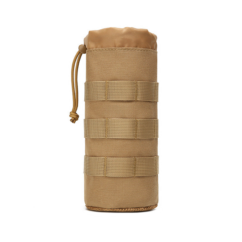 1000D Outdoor Mountaineering MOLLE Tactical Kettle Bag Travel Thermos Cup Kettle Bag 1.5L Water Cup Kettle Storage