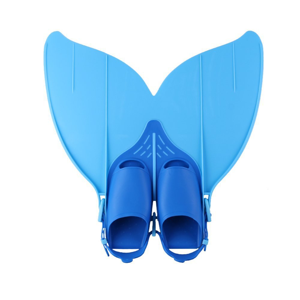 Factory direct supply Net Red new single flippers adult children flippers mermaid conjoined flippers swimming equipment