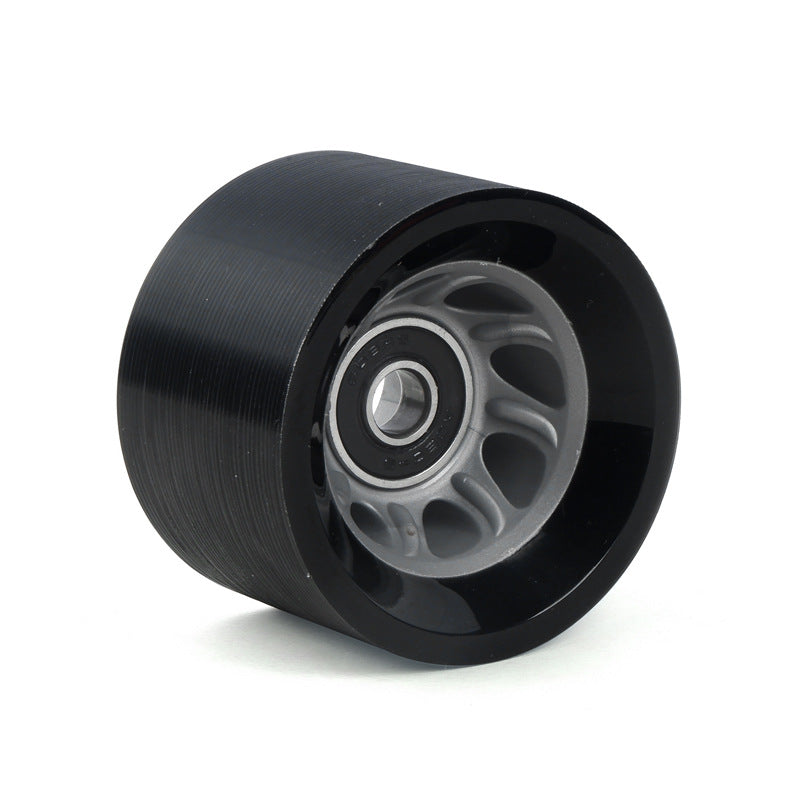 Double-row roller skates wear-resistant carpool four-wheel skates high hardness speed pulley roller skates skateboard universal Pu wheel