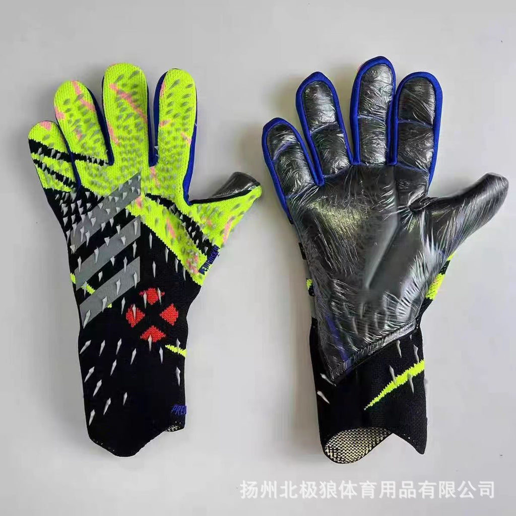 Falcon Football Professional Adult Children Latex Finger Free Comfortable Breathable Wear-Resistant Thickened Goalkeeper Gloves Goalkeeper
