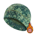 Winter Warm Hat Thickened Hood Outdoor Cycling Windproof Mask Camouflage Men's Cold-Proof Hat Helmet Polar Fleece Warm
