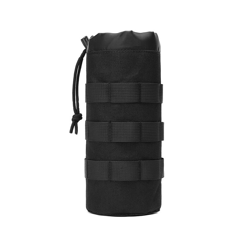 1000D Outdoor Mountaineering MOLLE Tactical Kettle Bag Travel Thermos Cup Kettle Bag 1.5L Water Cup Kettle Storage