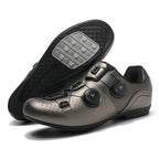Cycling Shoes Outdoor Riding Shoes Non-Lock Rubber Sole Road Sole Mountain Sole Outdoor Cross-Border Popular Double Buckle Lock Shoes
