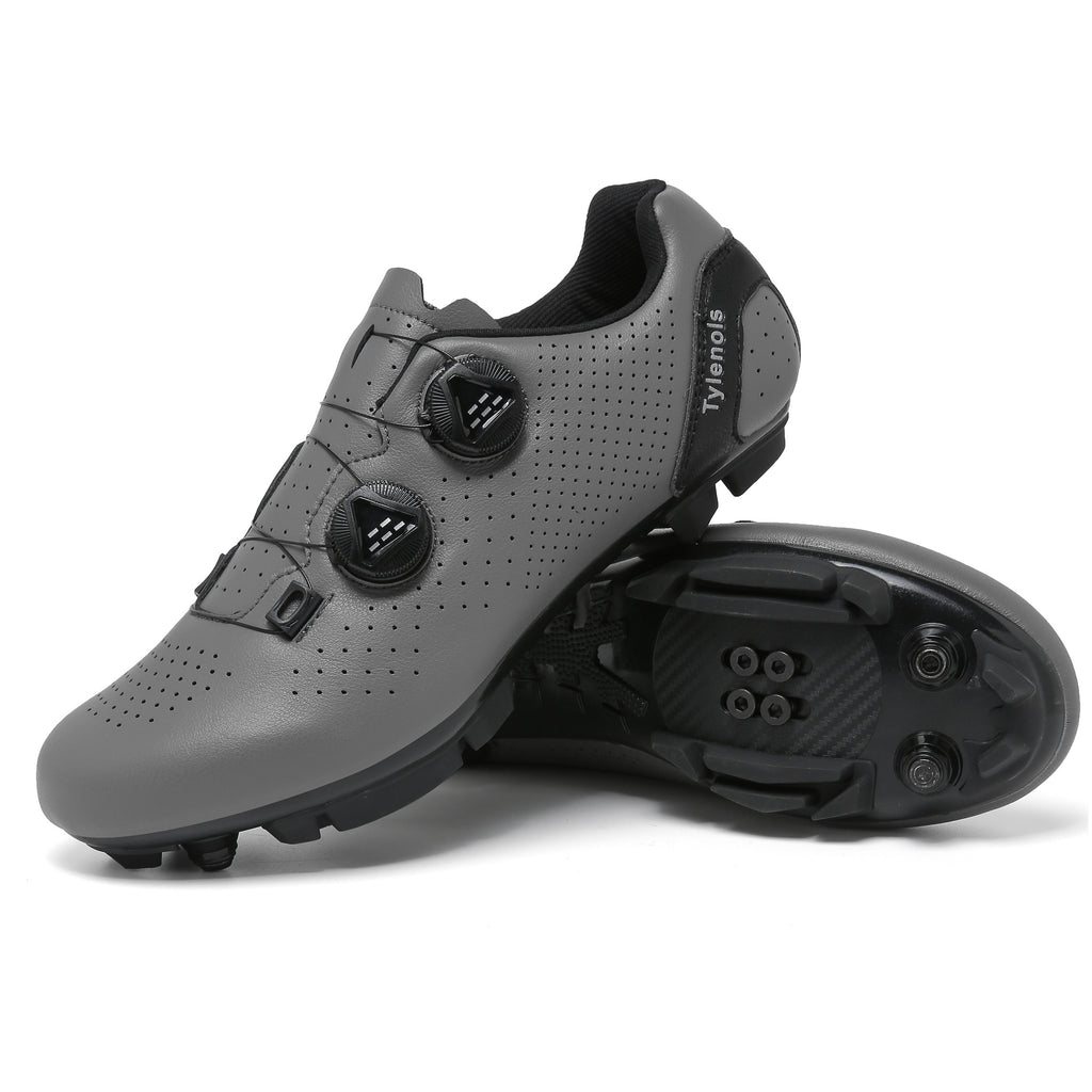 T168 Cross-border New Lockless Cycling Shoes Men's Road Car Lock Shoes Breathable Bicycle Shoes Non-lock Mountain Bicycle Shoes