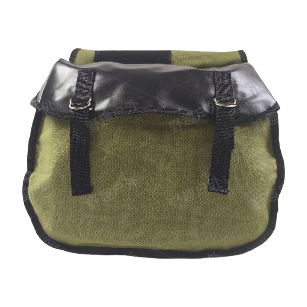 Multifunctional Bicycle Side Hanging Large Capacity Bag Motorcycle Electric Vehicle Rear Seat Cosmetics Bag Canvas Backpack
