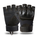 Tactical Gloves for Men, Sports Outdoor Mountaineering Combat Protection, Military Training, Wear-Resistant Cycling Gloves, Half-Finger Cross-Border