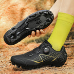 New Professional Cycling Shoes Men's Unlocked Mountain Bike Bicycle Shoes Road Bike Lock Shoes Unlocked Bicycle Women's Spring
