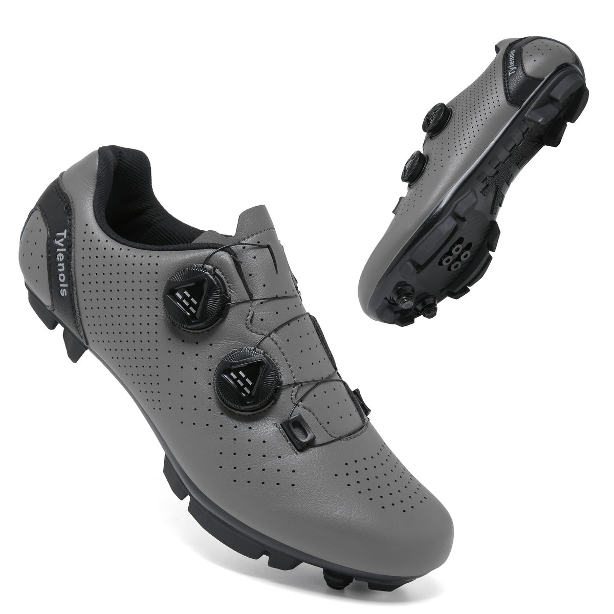 T168 Cross-border New Lockless Cycling Shoes Men's Road Car Lock Shoes Breathable Bicycle Shoes Non-lock Mountain Bicycle Shoes