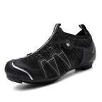 Cross-border plus size field mountain cycling shoes moped road lock shoes sports events bicycle high resistance lock shoes for men and women