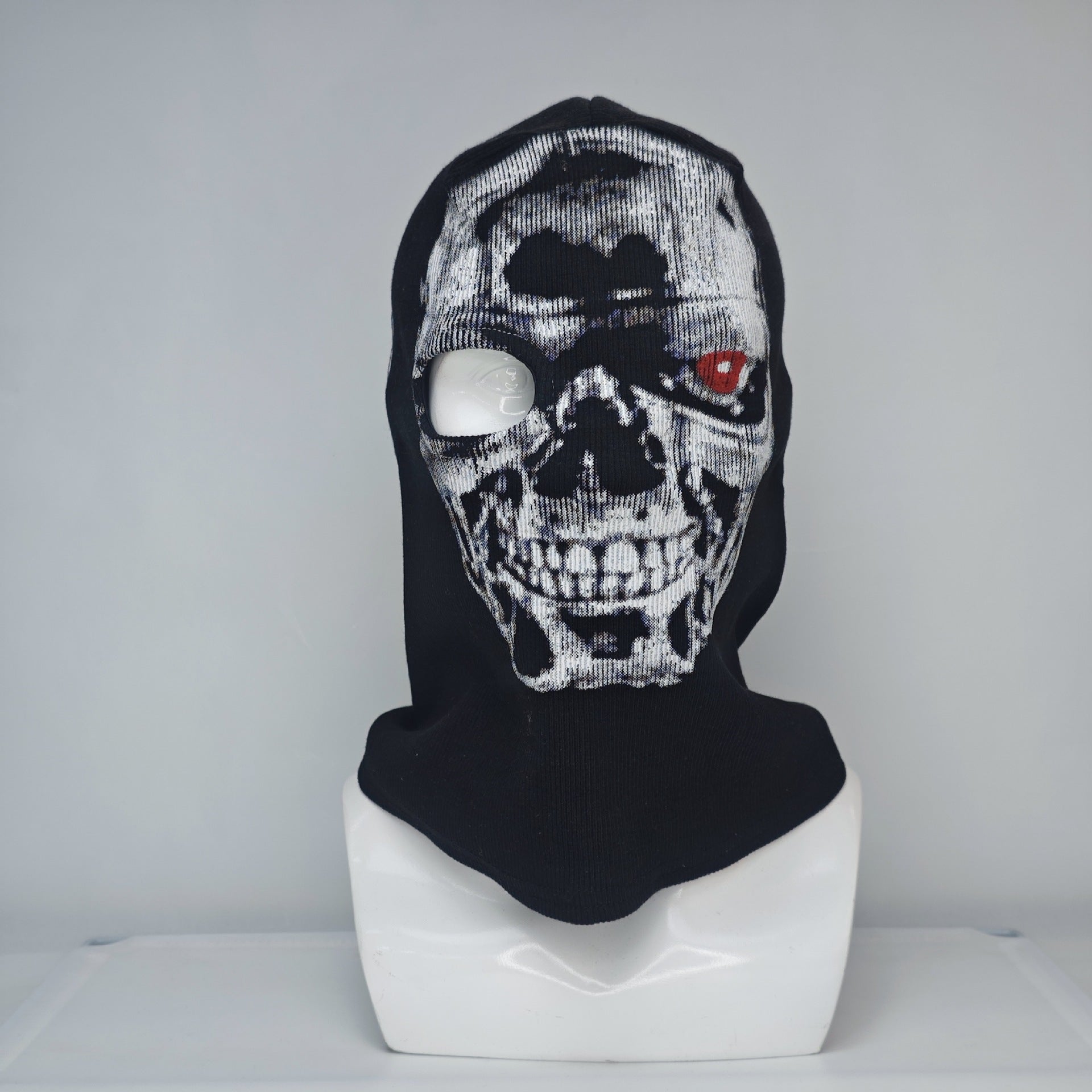 Cross-border manufacturers Halloween cs headgear call of duty personality ghost headgear windproof warm riding headgear mask