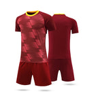 Football Uniform Suit Customized Light Version Adult and Children's Game Training Uniform Summer Breathable Sweat-Absorbent Jersey Drop Shipping