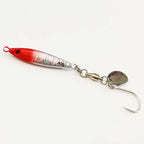 Spanish mackerel iron plate small fat man iron plate luya bait speed sink with sequin hook mackerel cannonball yellow bonito sea fishing shore throwing boat fishing