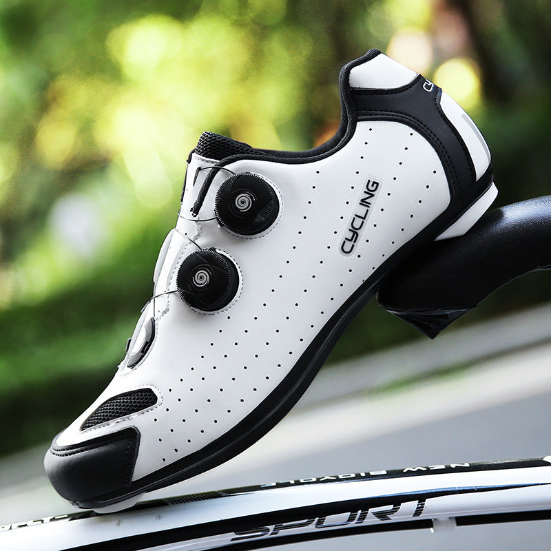 Cross-border New Lockless Cycling Shoes Hard Bottom Road Car Lock Shoes suit Bicycle Shoes Outdoor Mountain Bike Bike Shoes