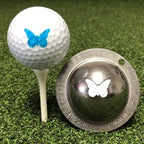 Golf ball scribing ball painting stainless steel variety of choice DIY tool 80 patterns optional