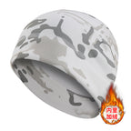 Winter Warm Hat Thickened Hood Outdoor Cycling Windproof Mask Camouflage Men's Cold-Proof Hat Helmet Polar Fleece Warm